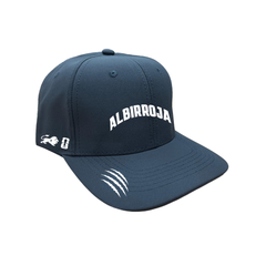 GORRA PREMIUM ALBIRROJA GRIS MUNDIAL 2026