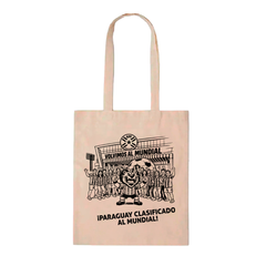 TOTE BAG ALBIRROJA EDICION MUNDIAL 2026 B/N