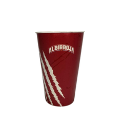 Vaso plastico Garra rojo