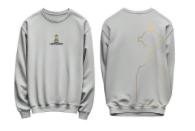 Polerón Gris Crew Neck