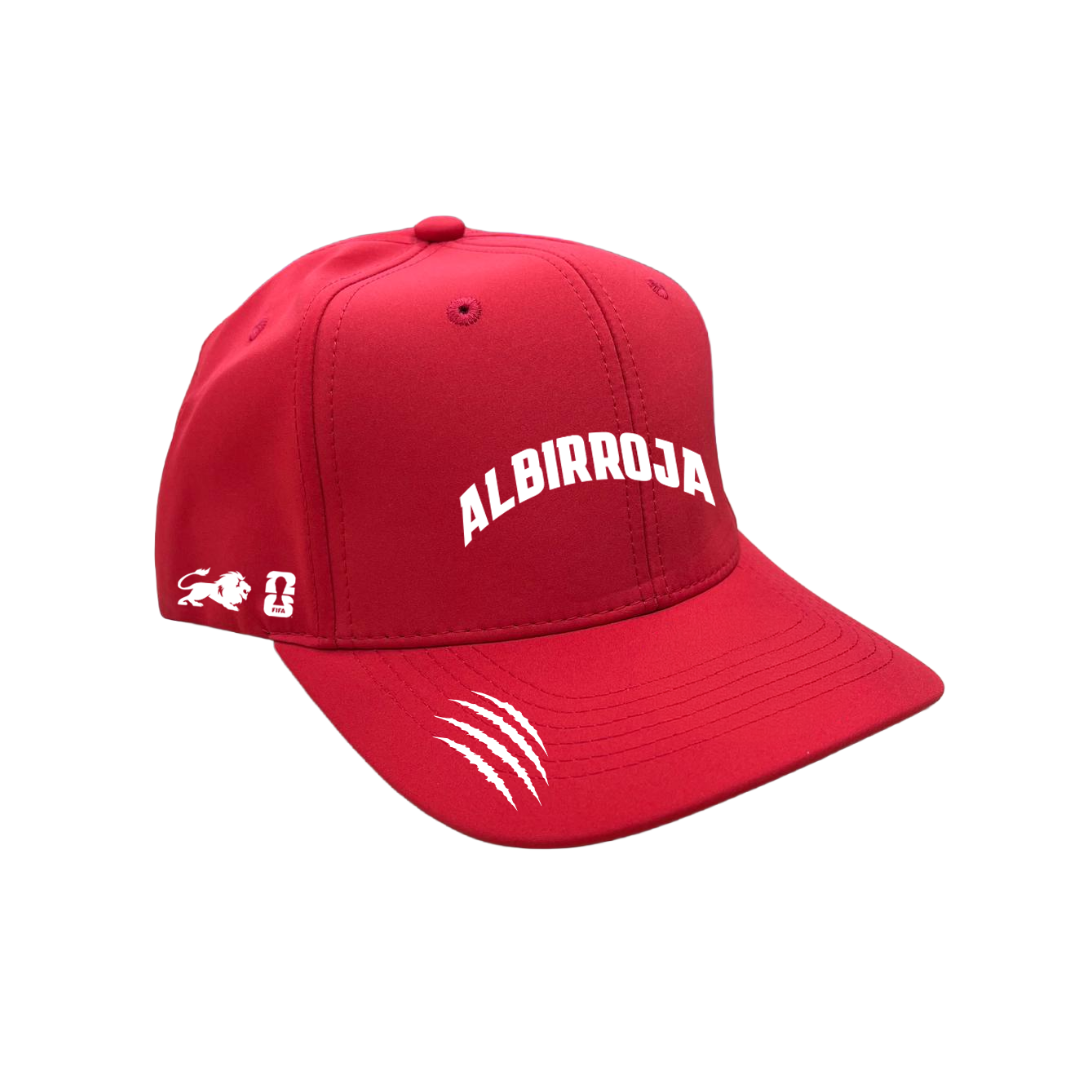 GORRA PREMIUM ALBIRROJA ROJA MUNDIAL 2026