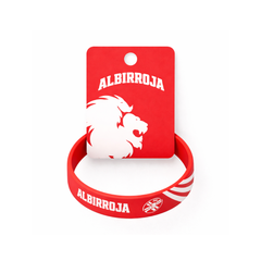 PULSERA SILICONA ALBIRROJA ROJA MUNDIAL 2026