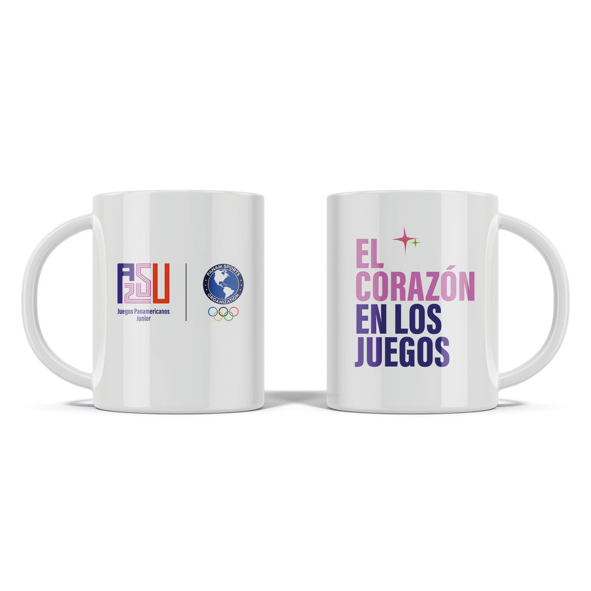 Taza Oficial ASU 2025 - “El corazón de los juegos”