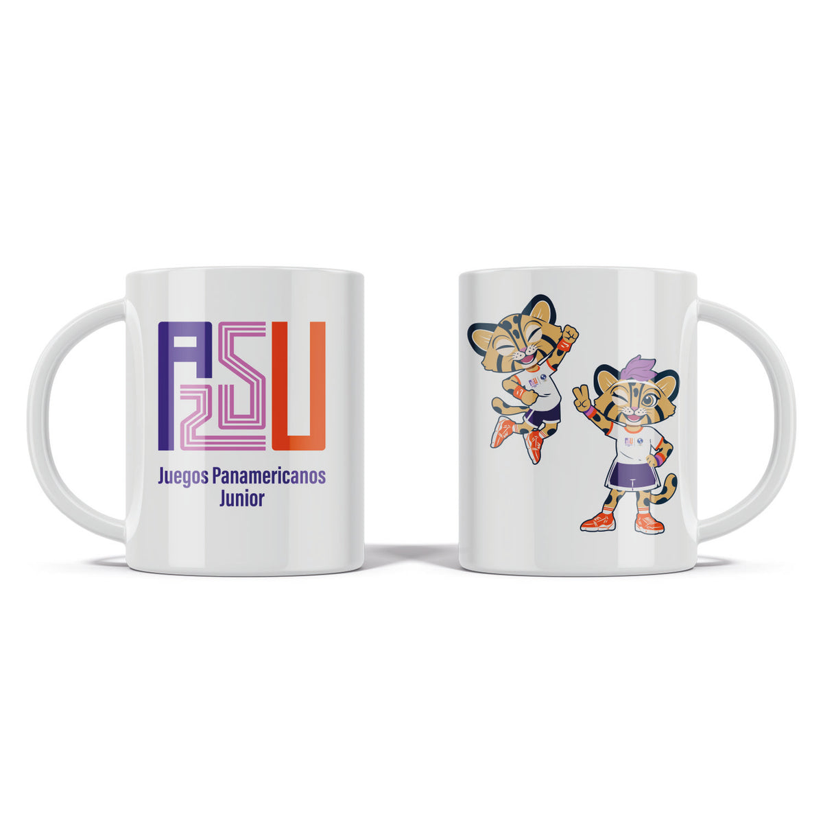 Taza Oficial ASU 2025 - Dúo Panamericano